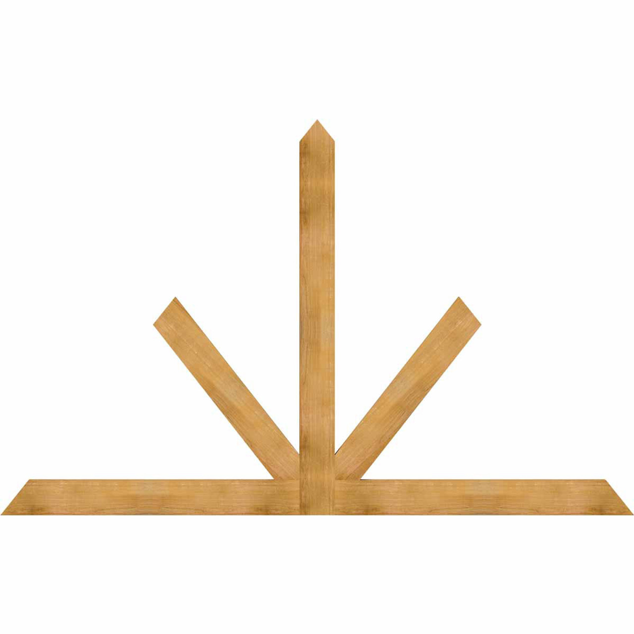 15/12 Pitch Saratoga Rough Sawn Timber Gable Bracket GBW108X68X0206SAR00RWR