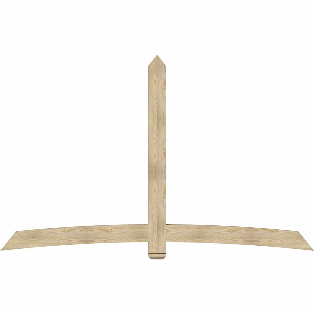 15/12 Pitch Bellingham Rough Sawn Timber Gable Bracket GBW108X68X0406BEL00RDF