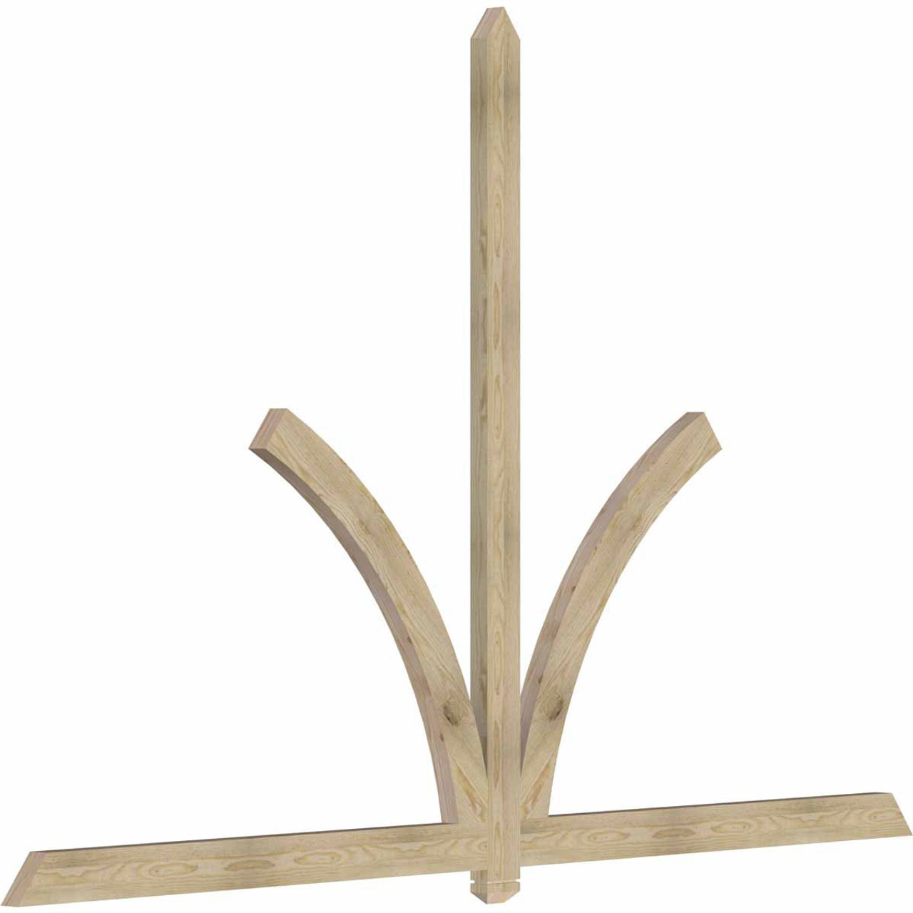 16/12 Pitch Redmond Rough Sawn Timber Gable Bracket GBW108X72X0204RED00RDF