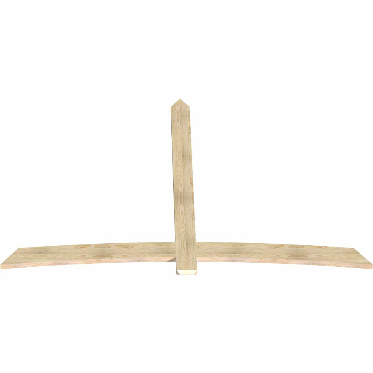 16/12 Pitch Bellingham Rough Sawn Timber Gable Bracket GBW108X72X0206BEL00RDF