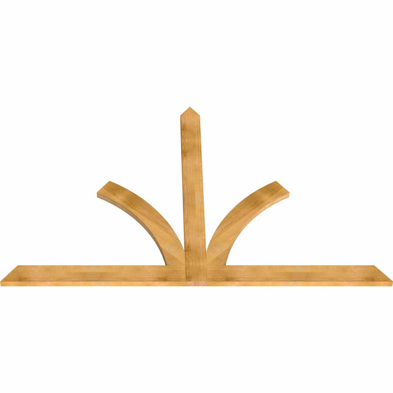 16/12 Pitch Richland Rough Sawn Timber Gable Bracket GBW108X72X0206RIC00RWR