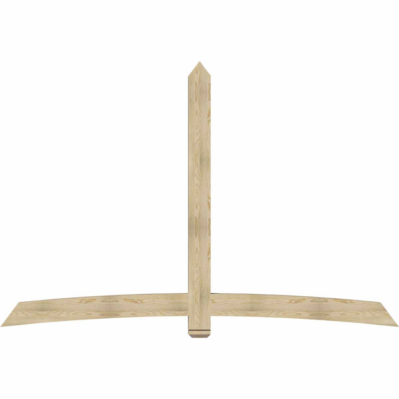 16/12 Pitch Bellingham Rough Sawn Timber Gable Bracket GBW108X72X0406BEL00RDF