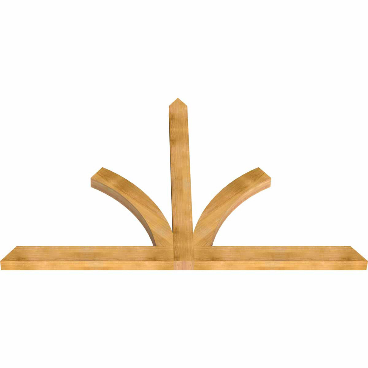 16/12 Pitch Richland Rough Sawn Timber Gable Bracket GBW108X72X0406RIC00RWR