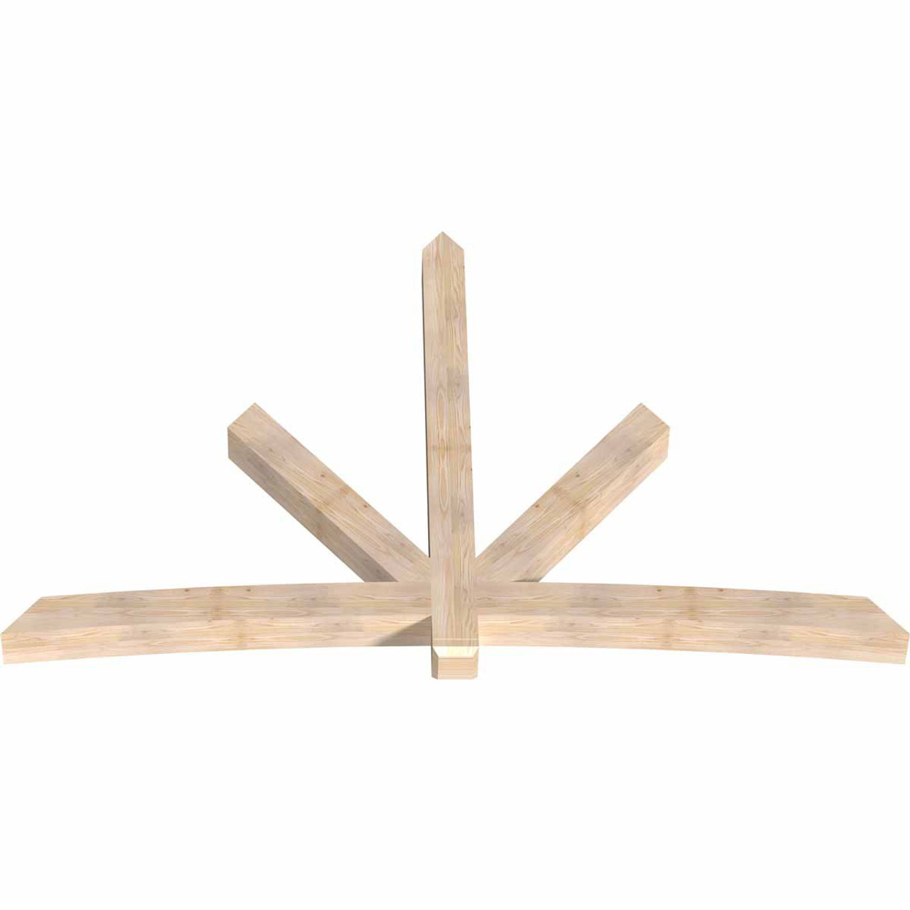 16/12 Pitch Alberta Smooth Timber Gable Bracket GBW108X72X0606ALB00SDF