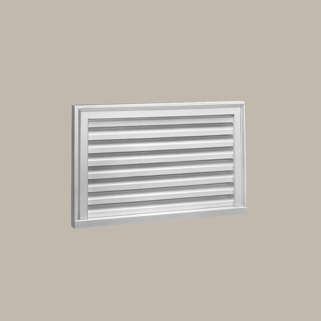 LV32X16 Fypon Decorative Horizontal Rectangle Louver Vent