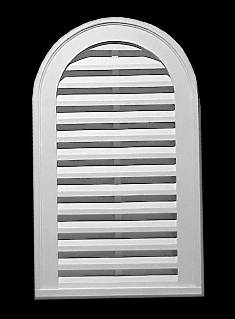 CTL2436 Circle Top Louver Functional