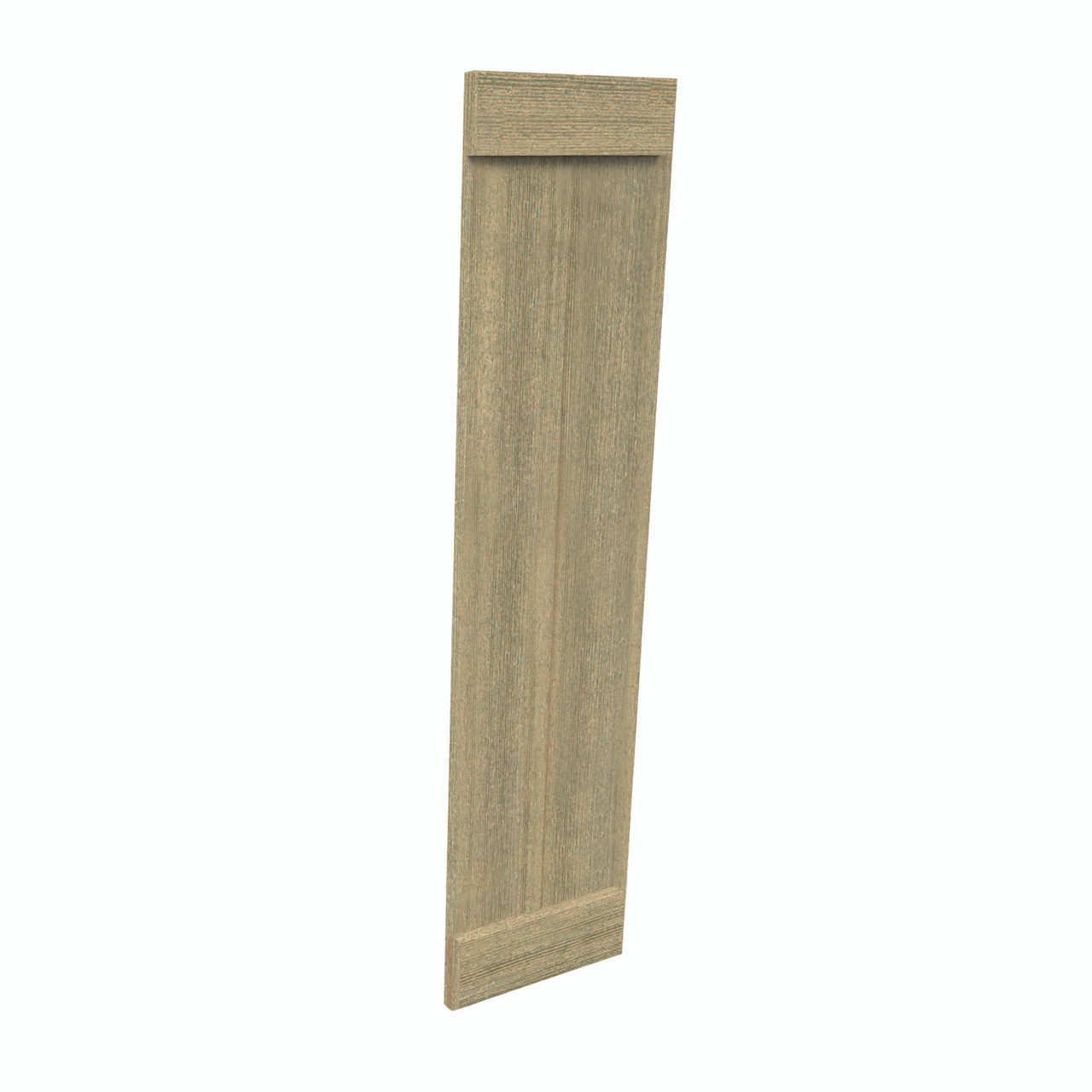 12 inch by 31 inch Board and Batten Shutter with 2-Board, End Batten