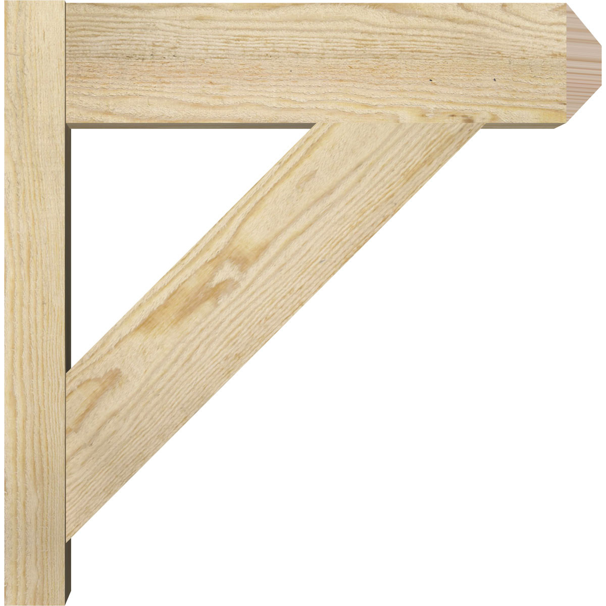 Ekena Millwork - OUT06X20X20TRA04RDF
