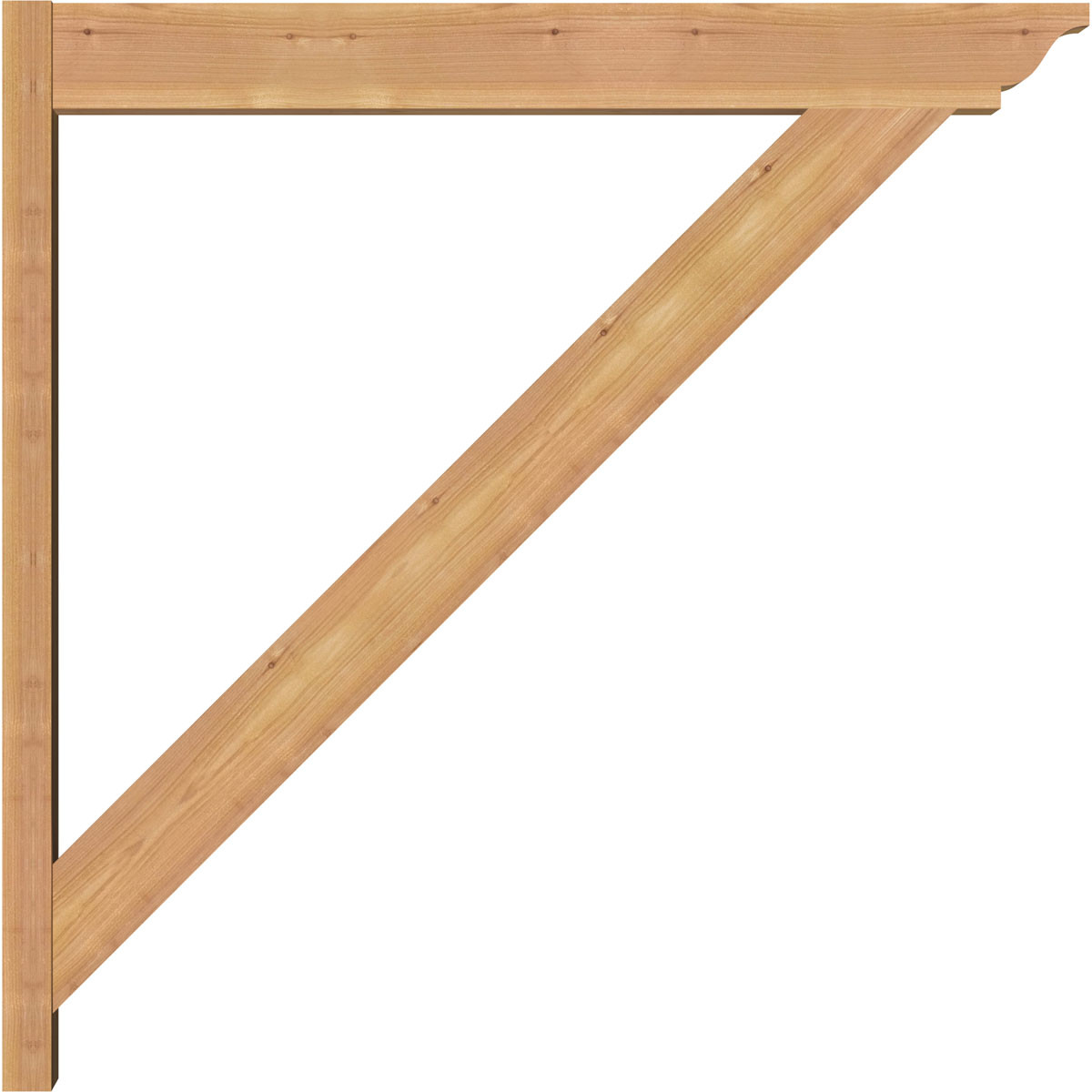 Ekena Millwork - OUT06X36X36TRA01SWR