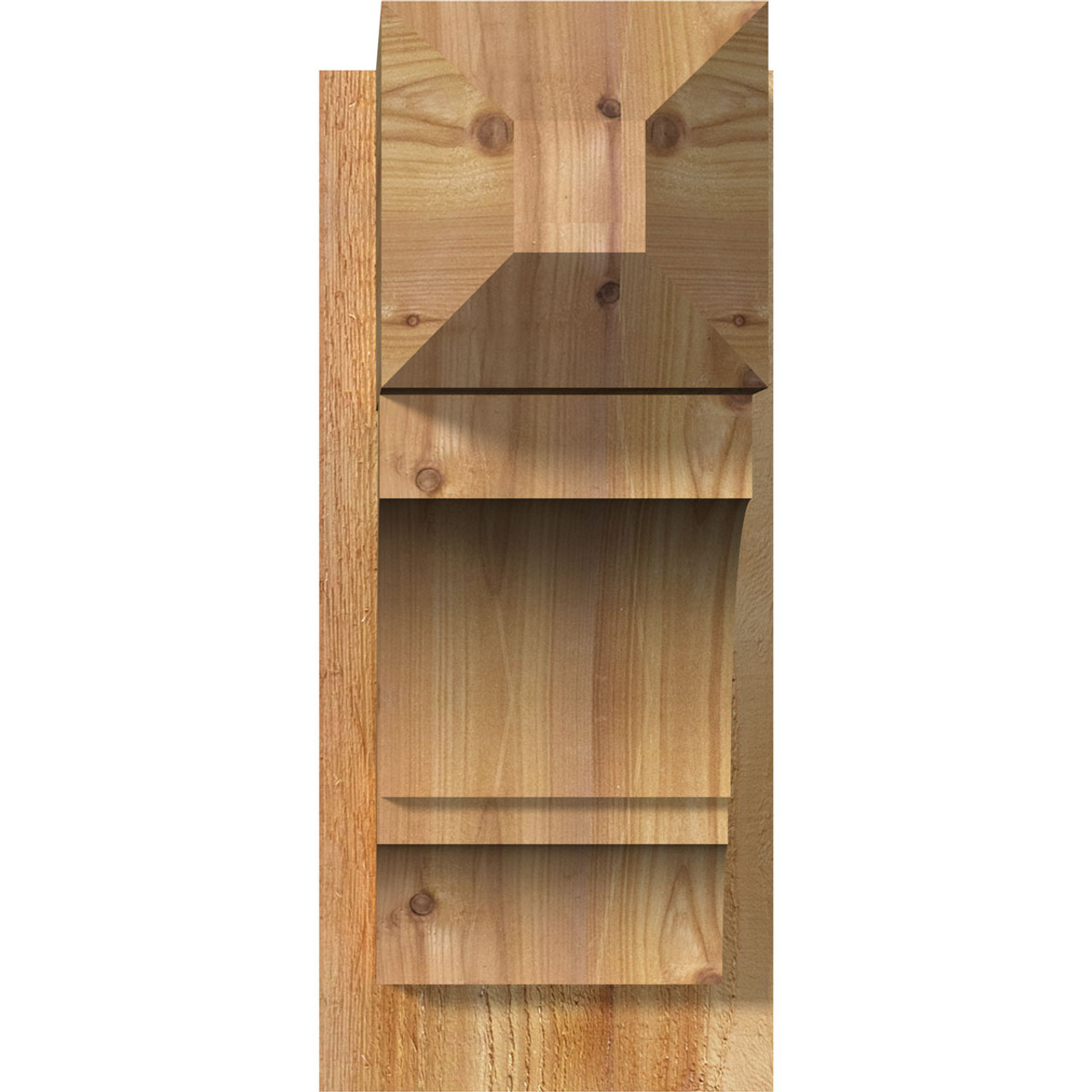 Ekena Millwork - OUT08X18X18BOA04RWR