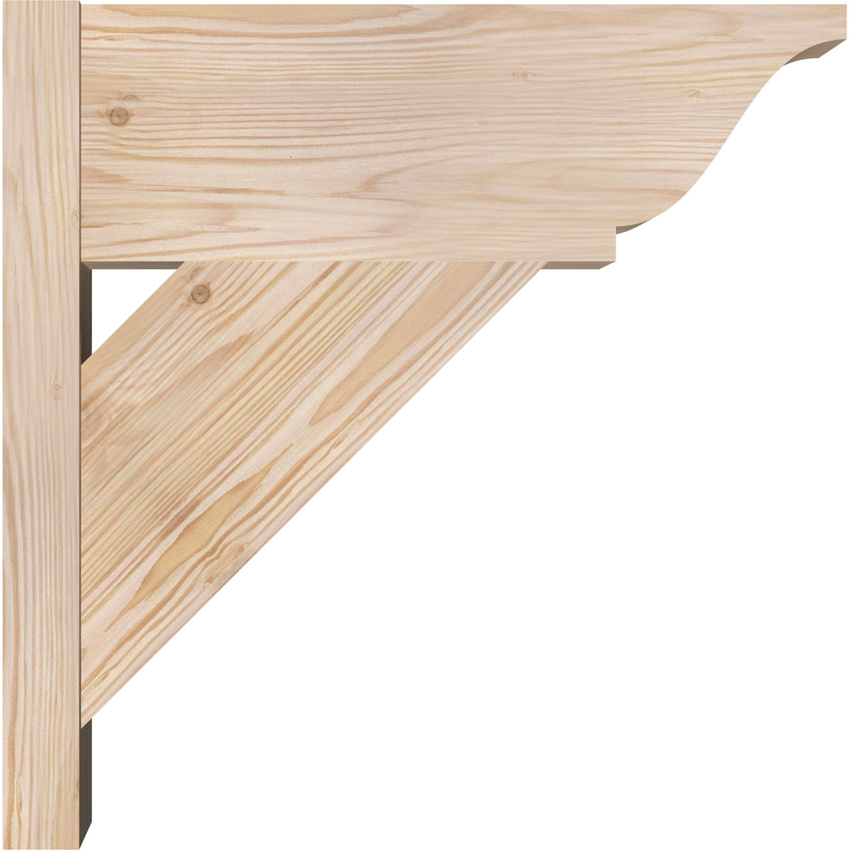 Ekena Millwork - OUT08X18X18TRA01SDF