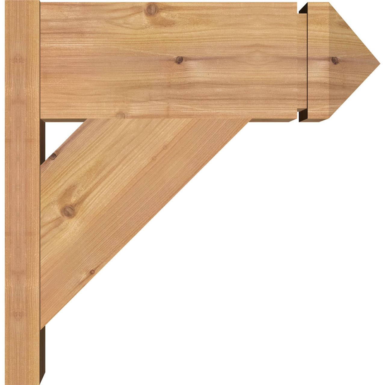 Ekena Millwork - OUT08X18X18TRA03SWR