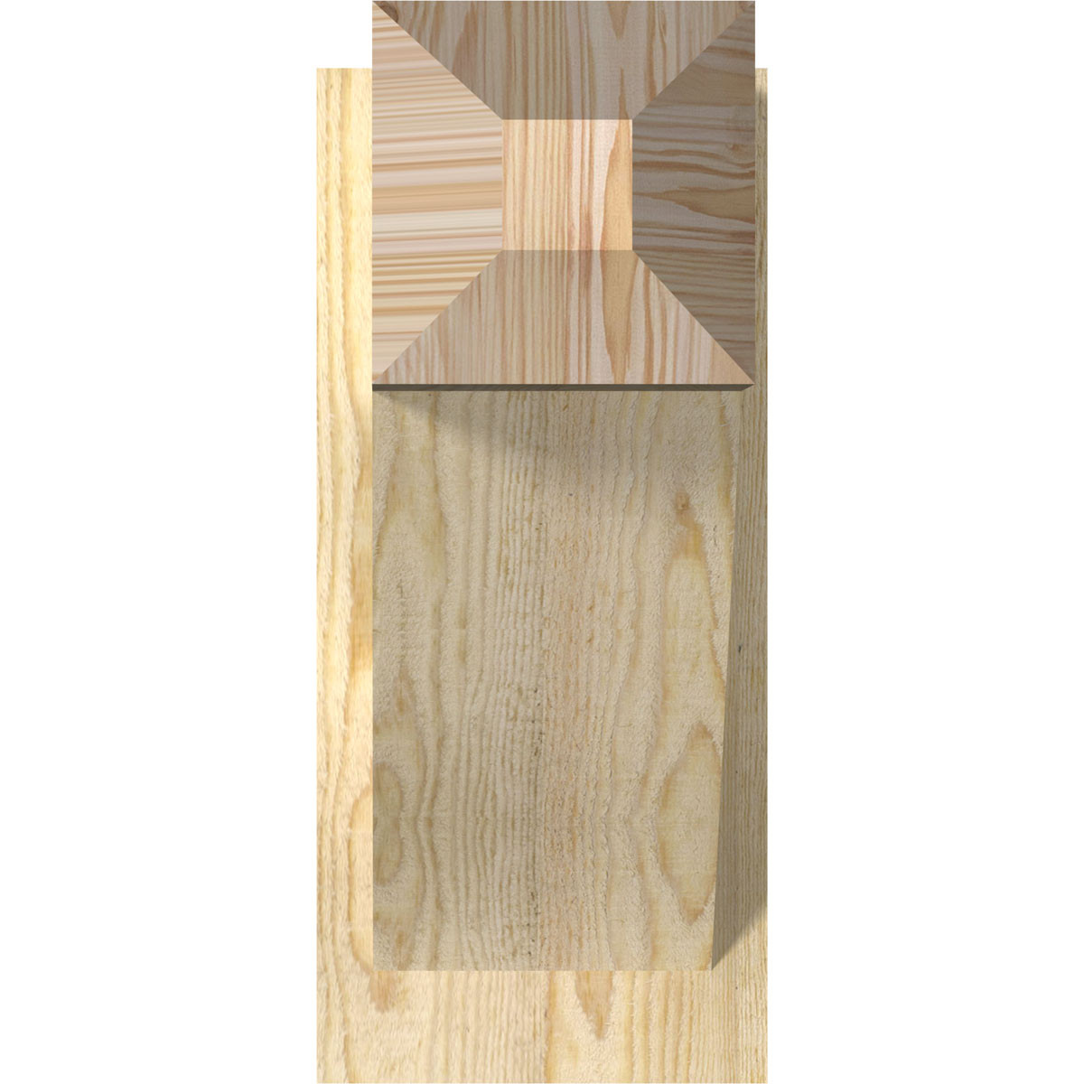 Ekena Millwork - OUT08X18X18TRA04RDF