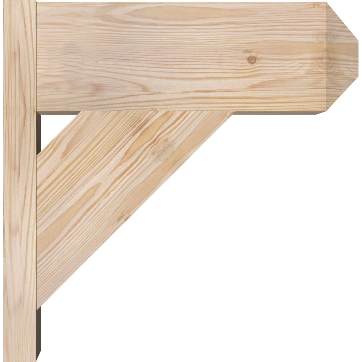 Ekena Millwork - OUT08X18X18TRA04SDF