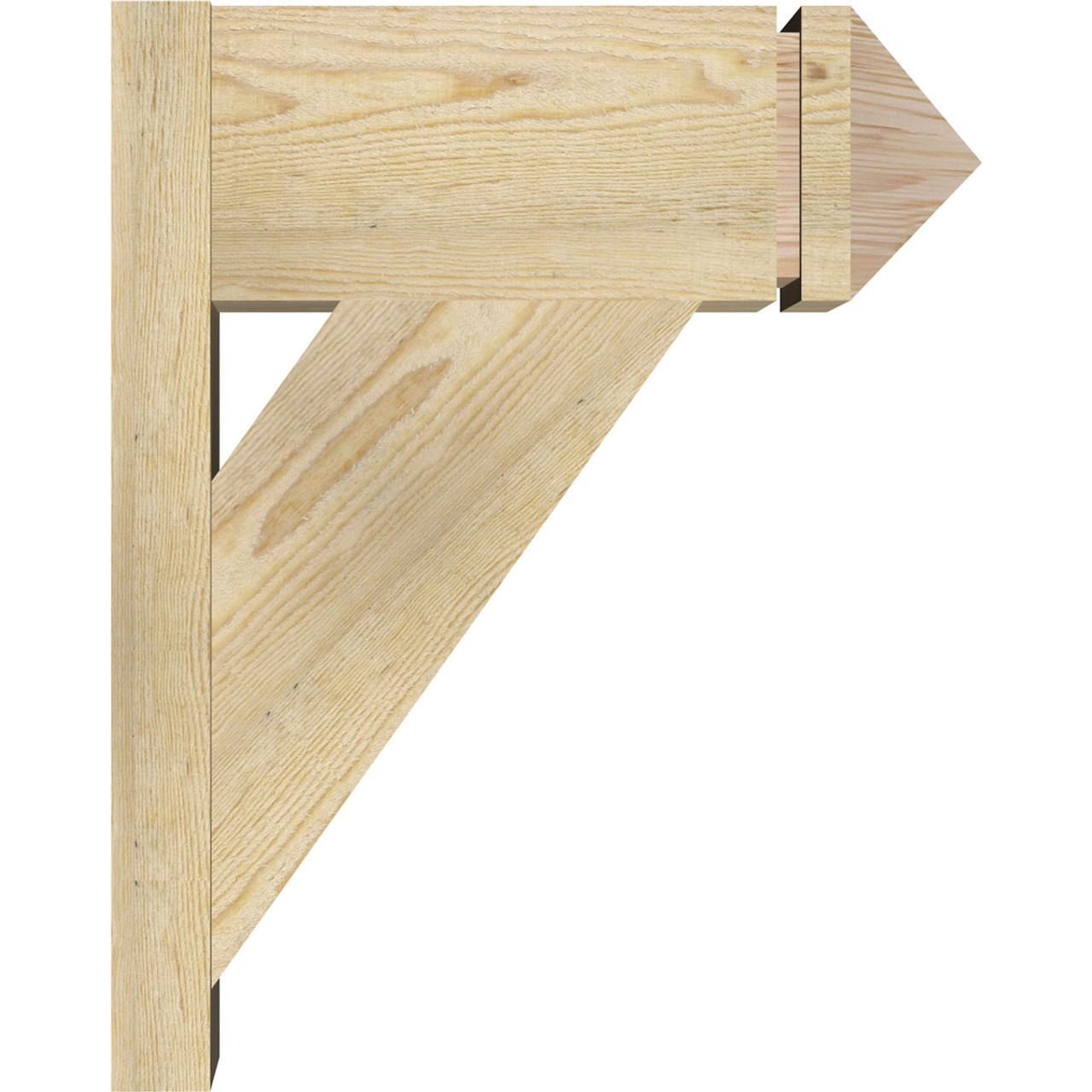 Ekena Millwork - OUT08X18X22TRA03RDF