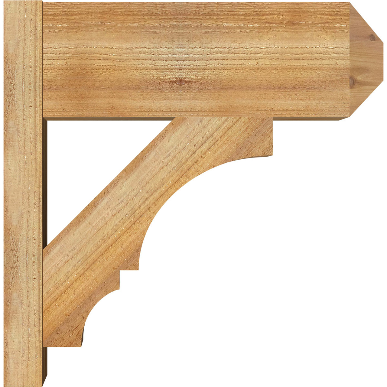 Ekena Millwork - OUT08X20X20BOA04RWR