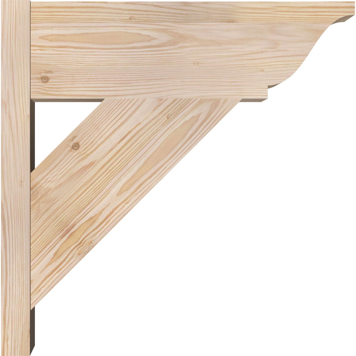Ekena Millwork - OUT08X20X20TRA01SDF