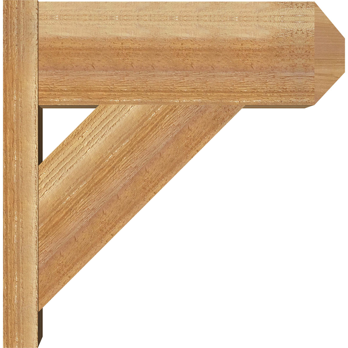 Ekena Millwork - OUT08X20X20TRA04RWR