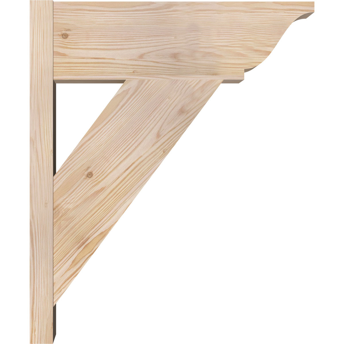 Ekena Millwork - OUT08X20X24TRA01SDF