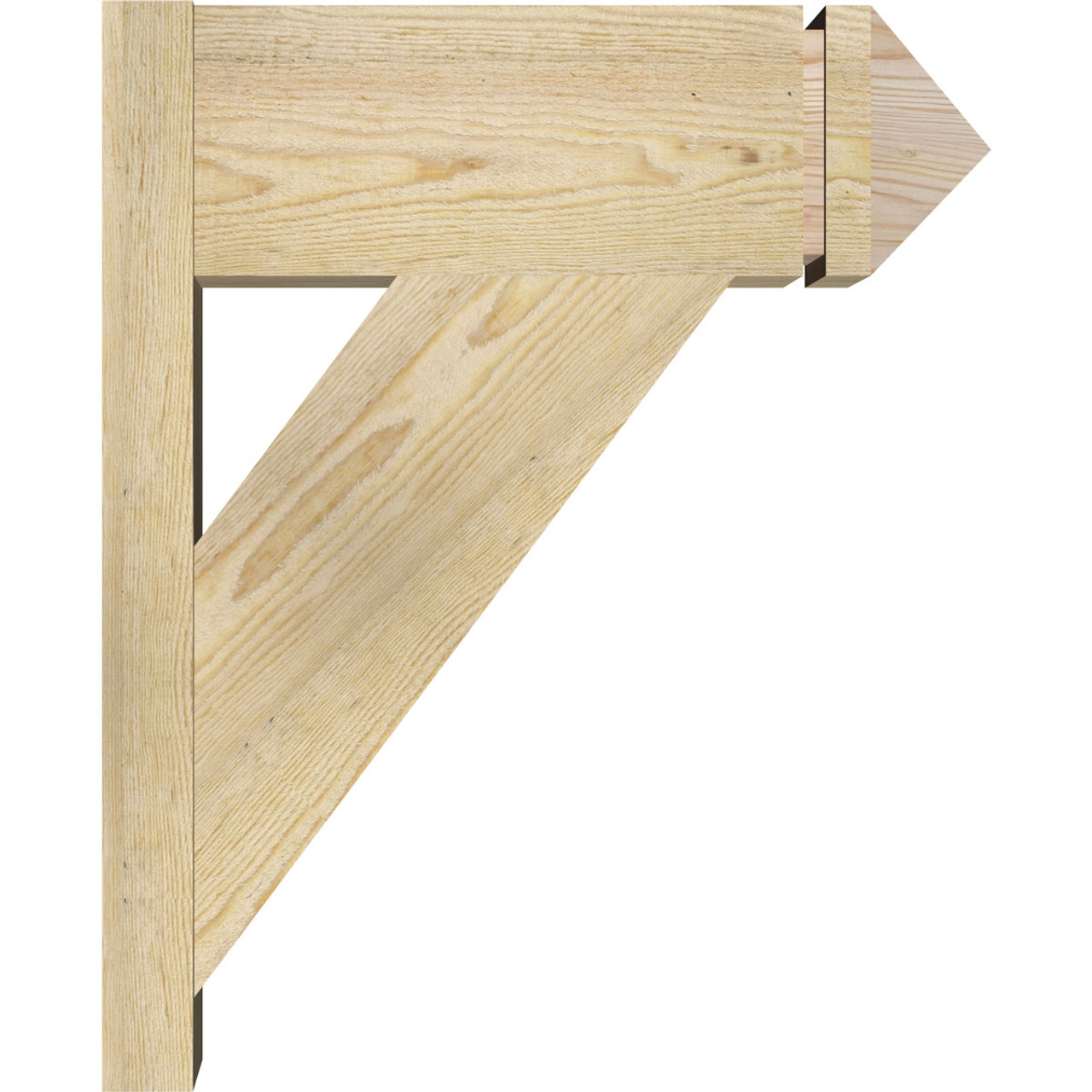 Ekena Millwork - OUT08X20X24TRA03RDF