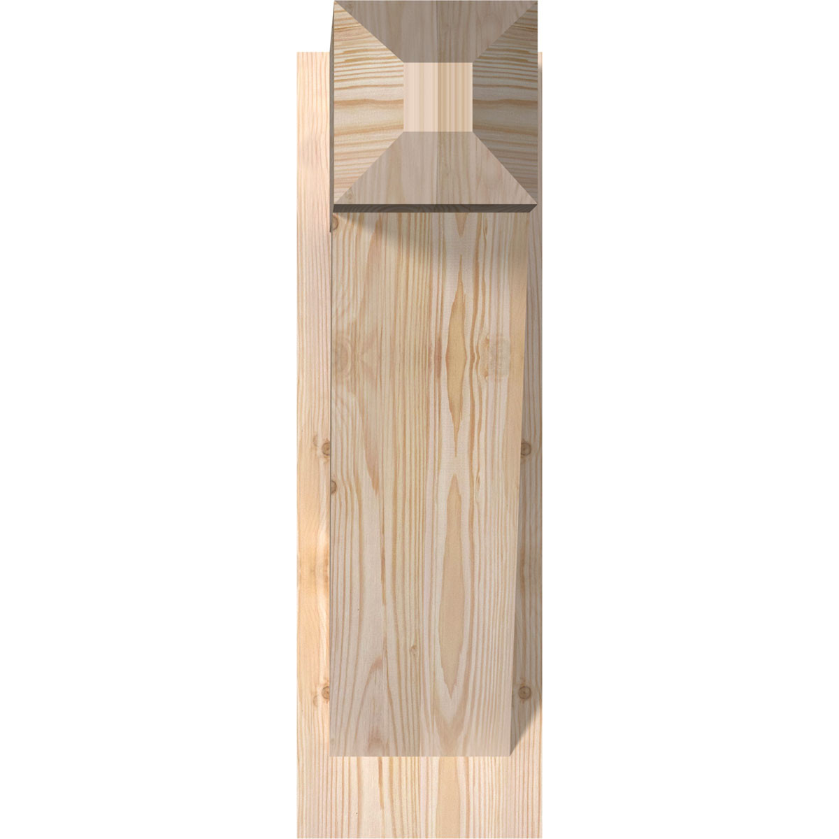 Ekena Millwork - OUT08X20X24TRA04SDF