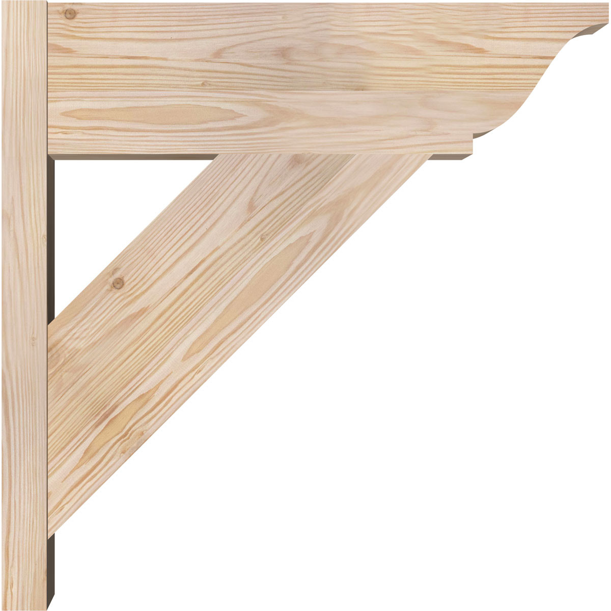 Ekena Millwork - OUT08X22X22TRA01SDF