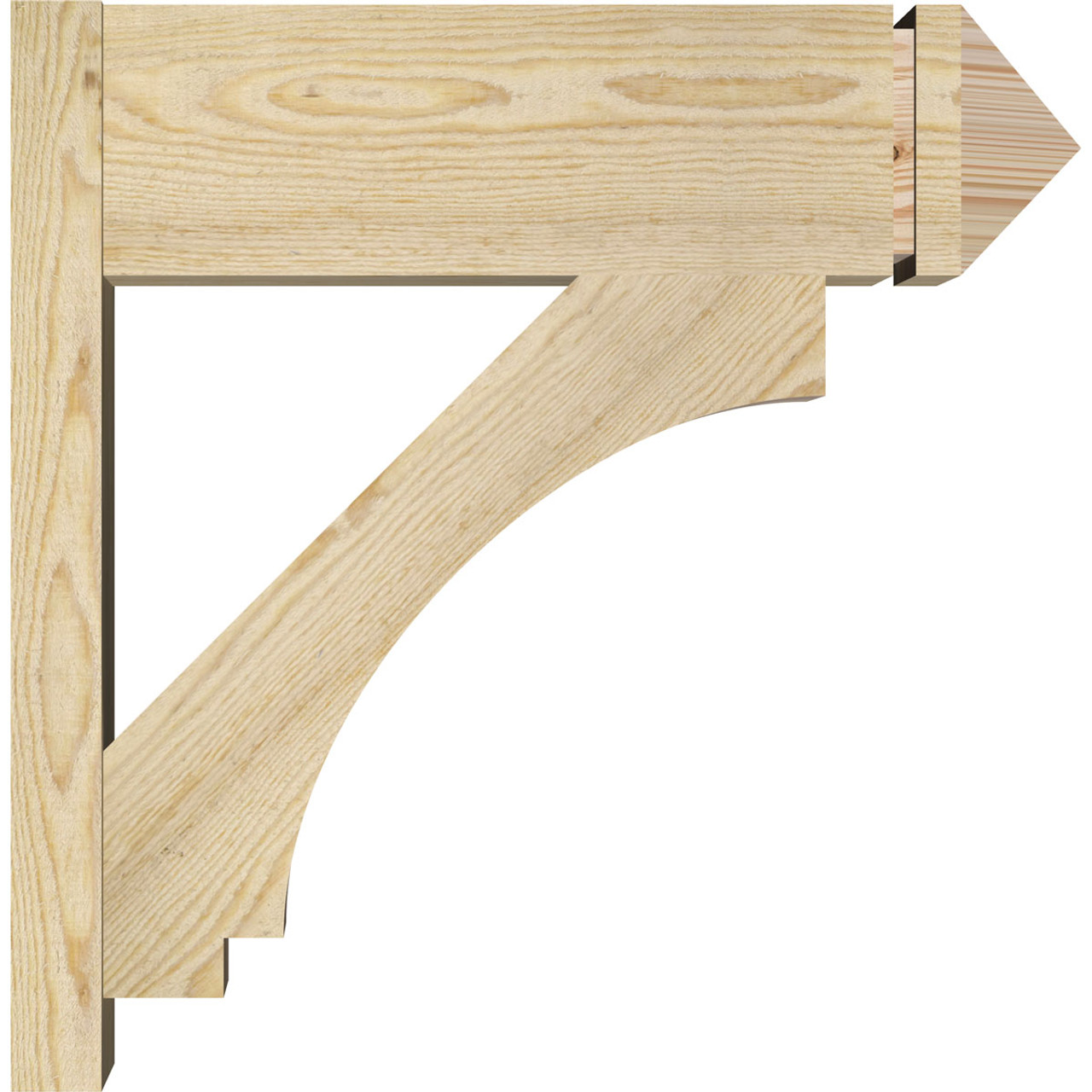 Ekena Millwork - OUT08X24X24IMP03RDF