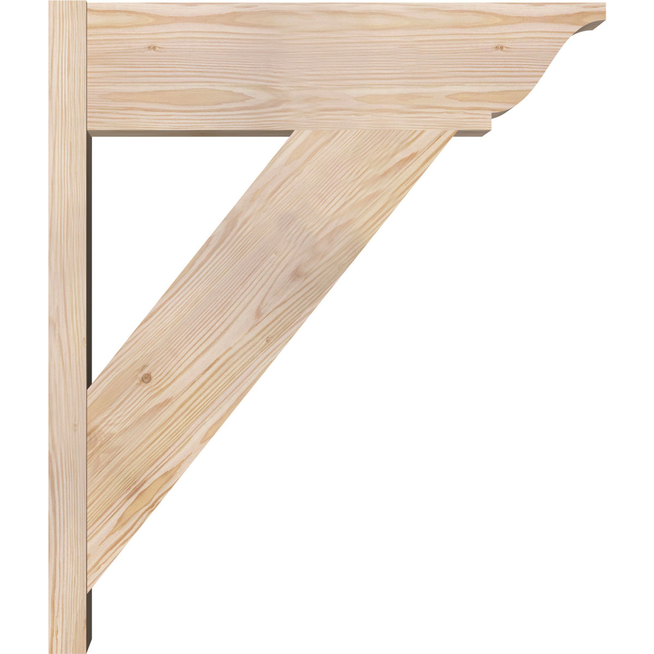 Ekena Millwork - OUT08X24X28TRA01SDF