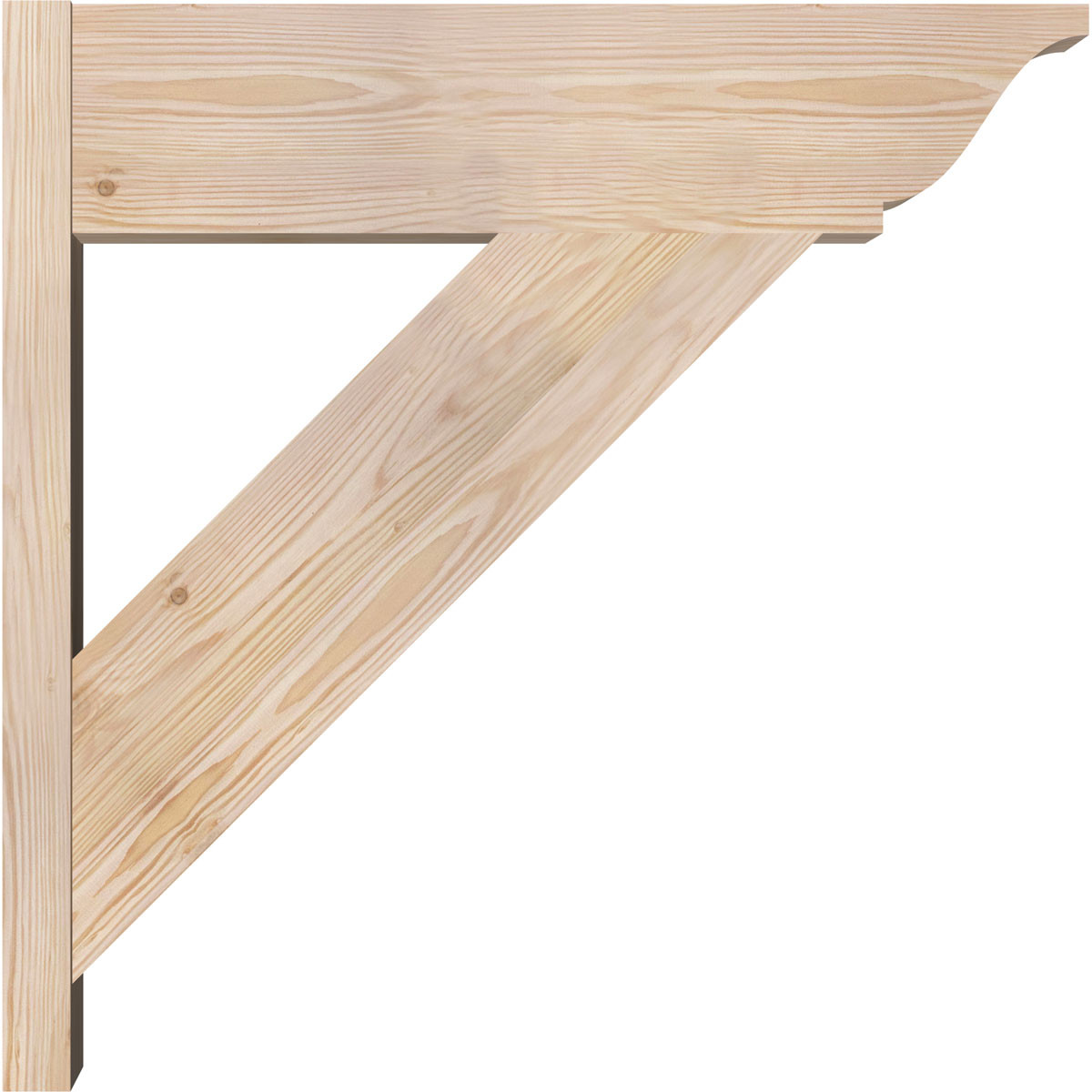 Ekena Millwork - OUT08X26X26TRA01SDF