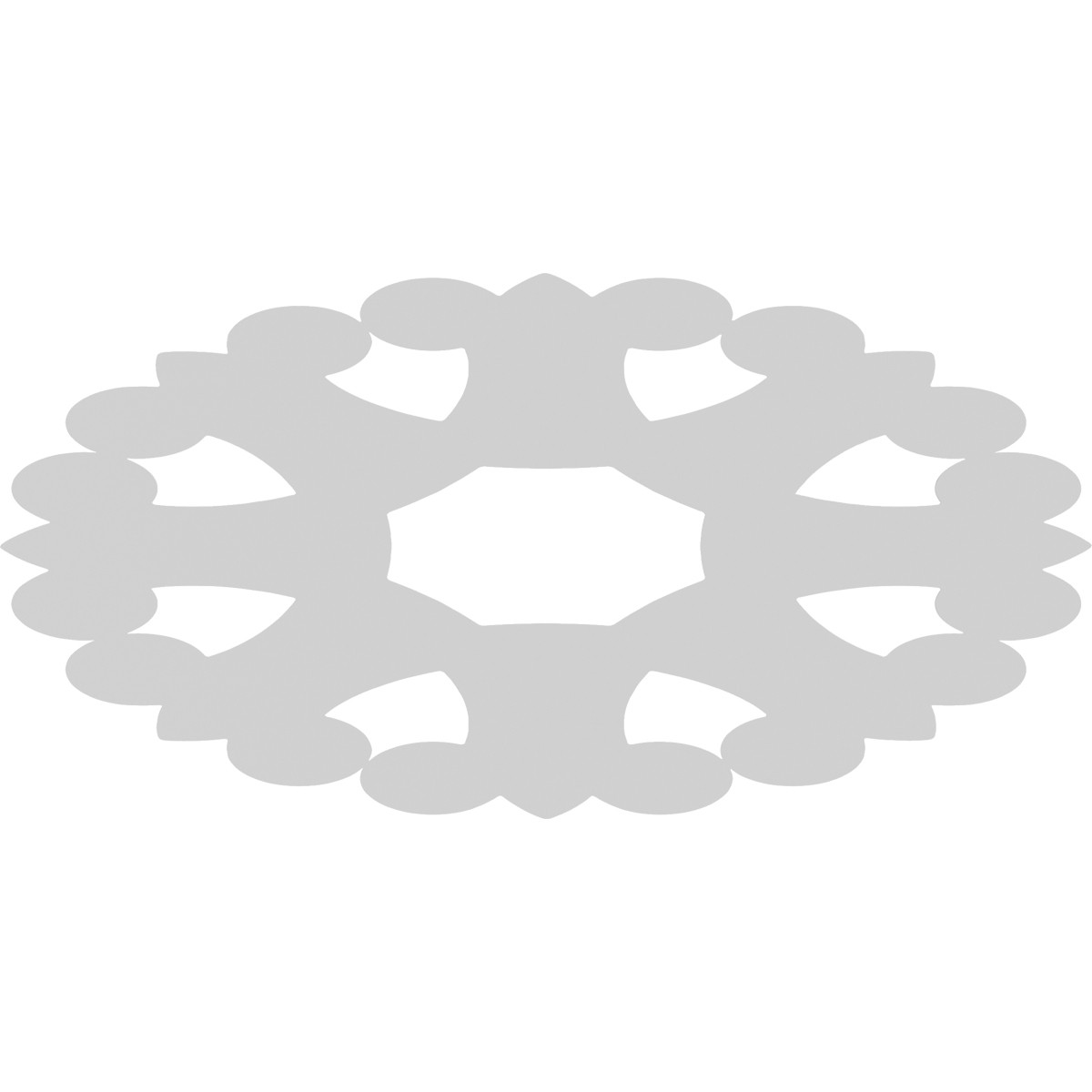 Ekena Millwork - ROSC040X020BETUF