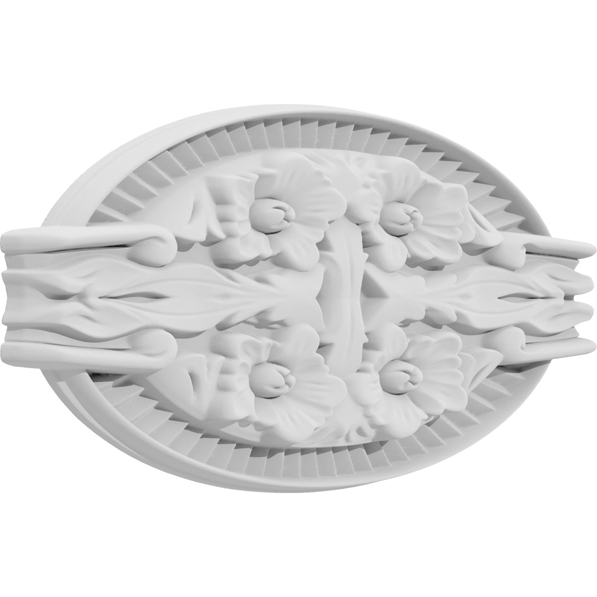 Ekena Millwork - ROSC040X020DKBUF