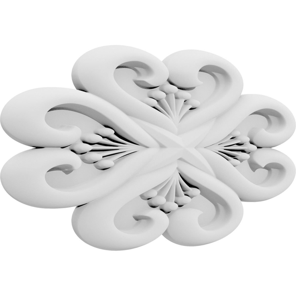 Ekena Millwork - ROSC040X020LVLUF