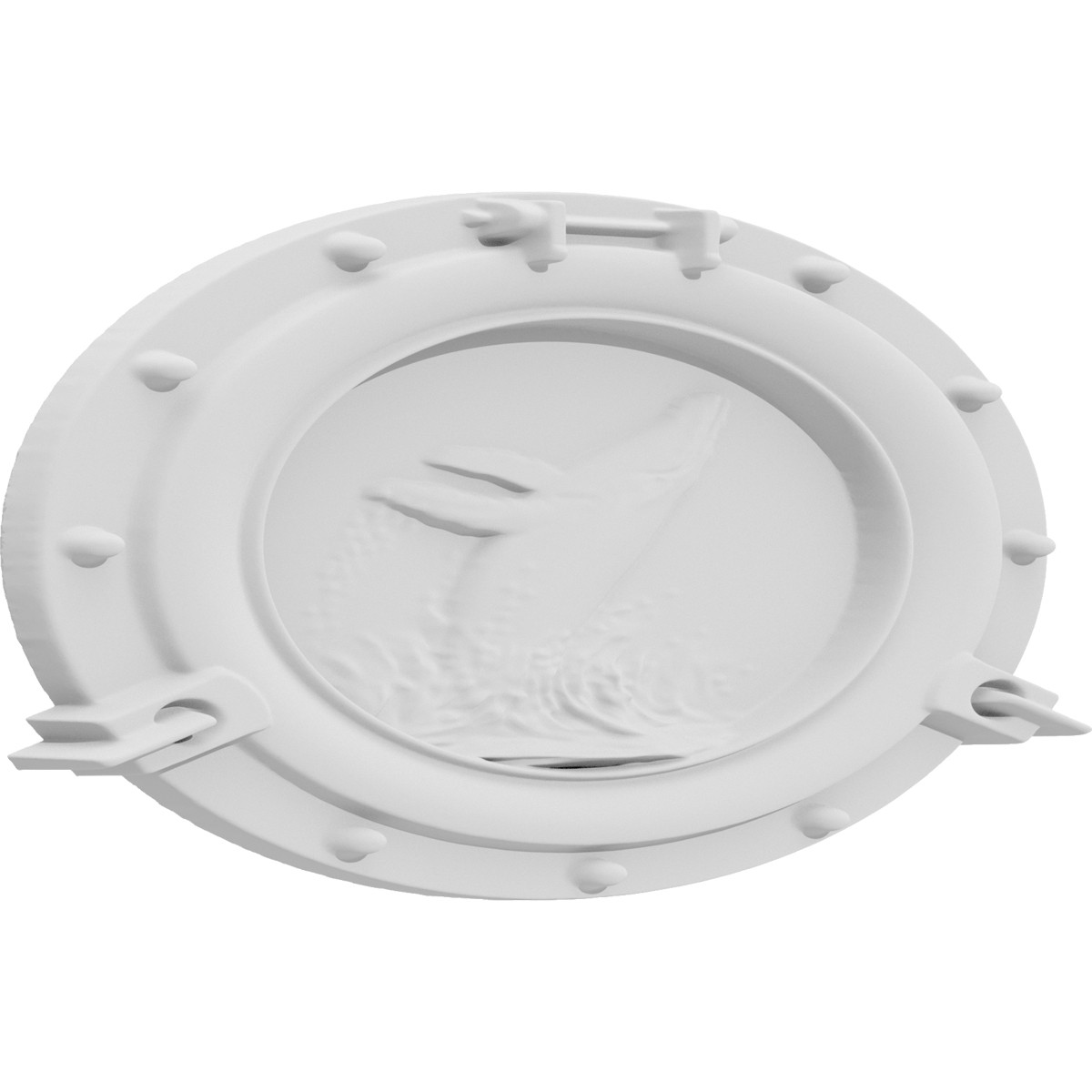 Ekena Millwork - ROSC040X020PEQUF