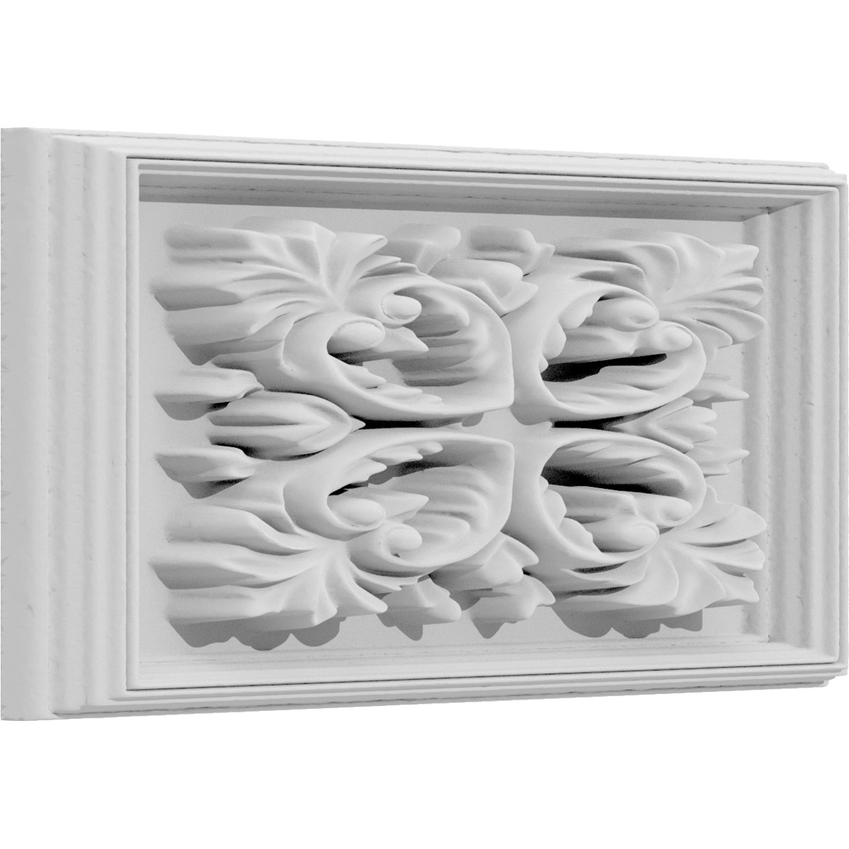 Ekena Millwork - ROSC040X020WHTUF