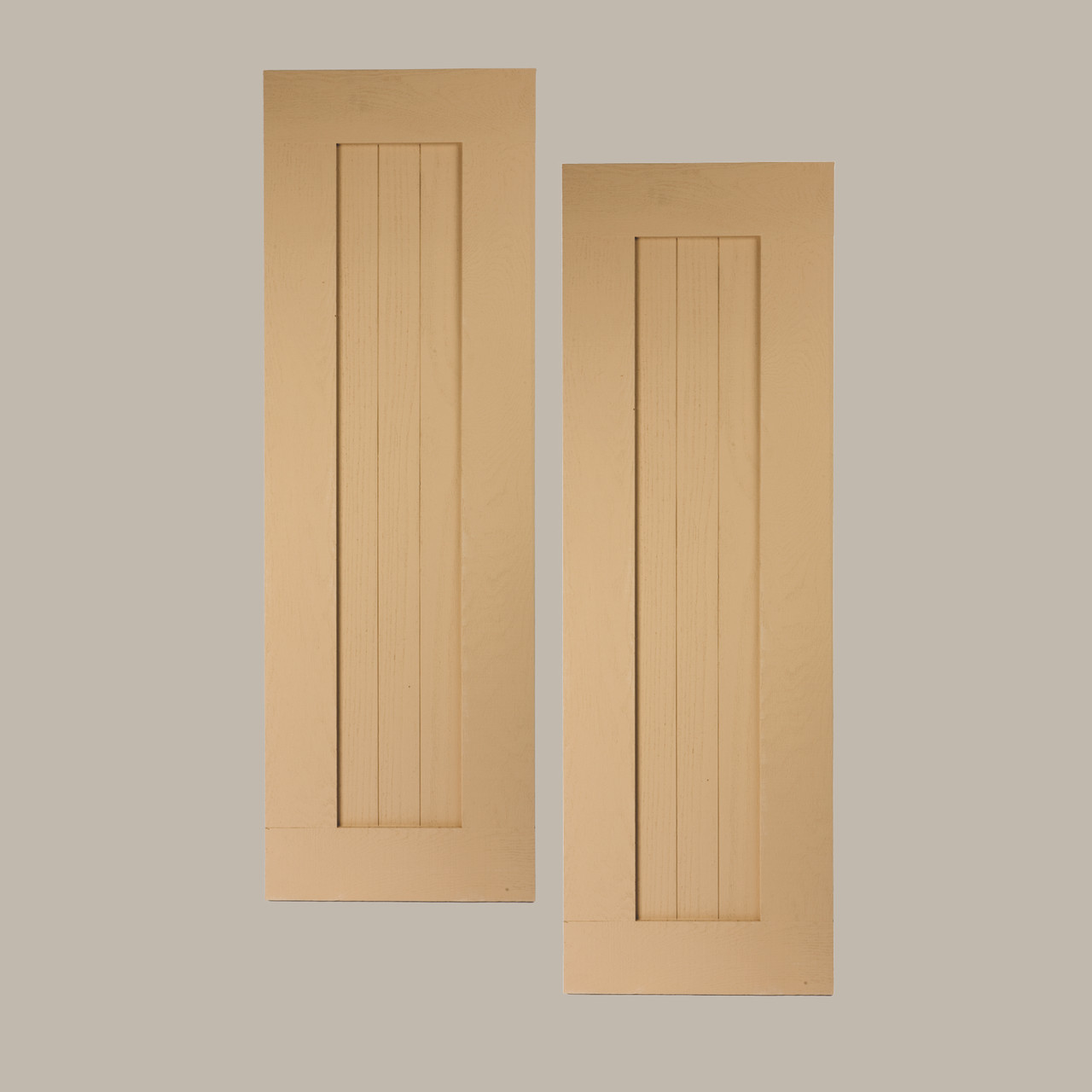 Wood-Grained Panel Shutter with Border SH3PB18X66S