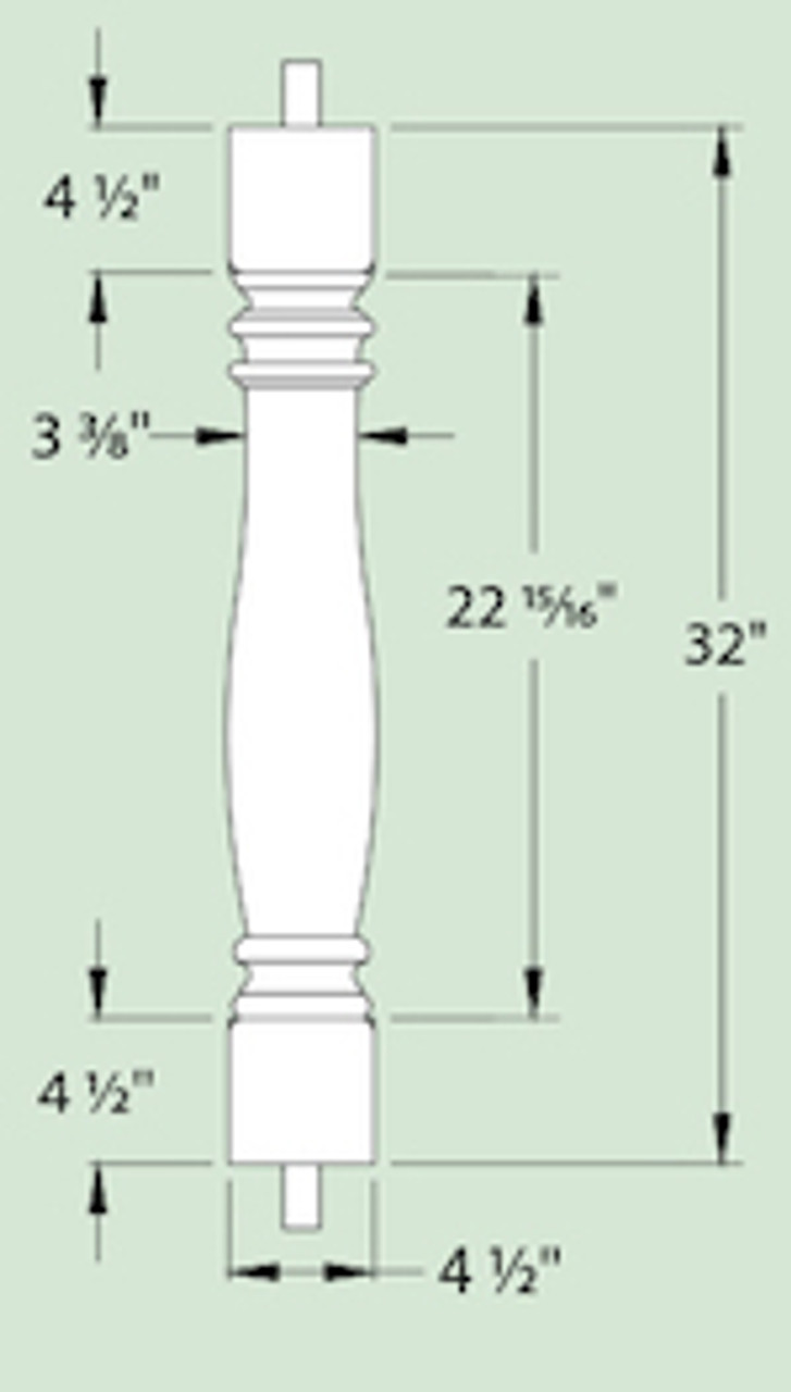 Ashley Baluster BAL5X32AY