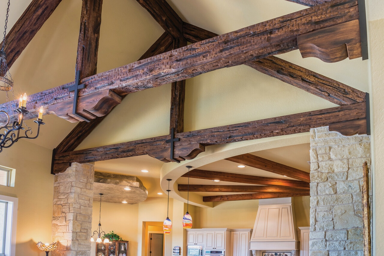 6 Inch W x 8 Inch H Tahoe Cedar Beam 6 Inch x 8 Inch x 288 Inch