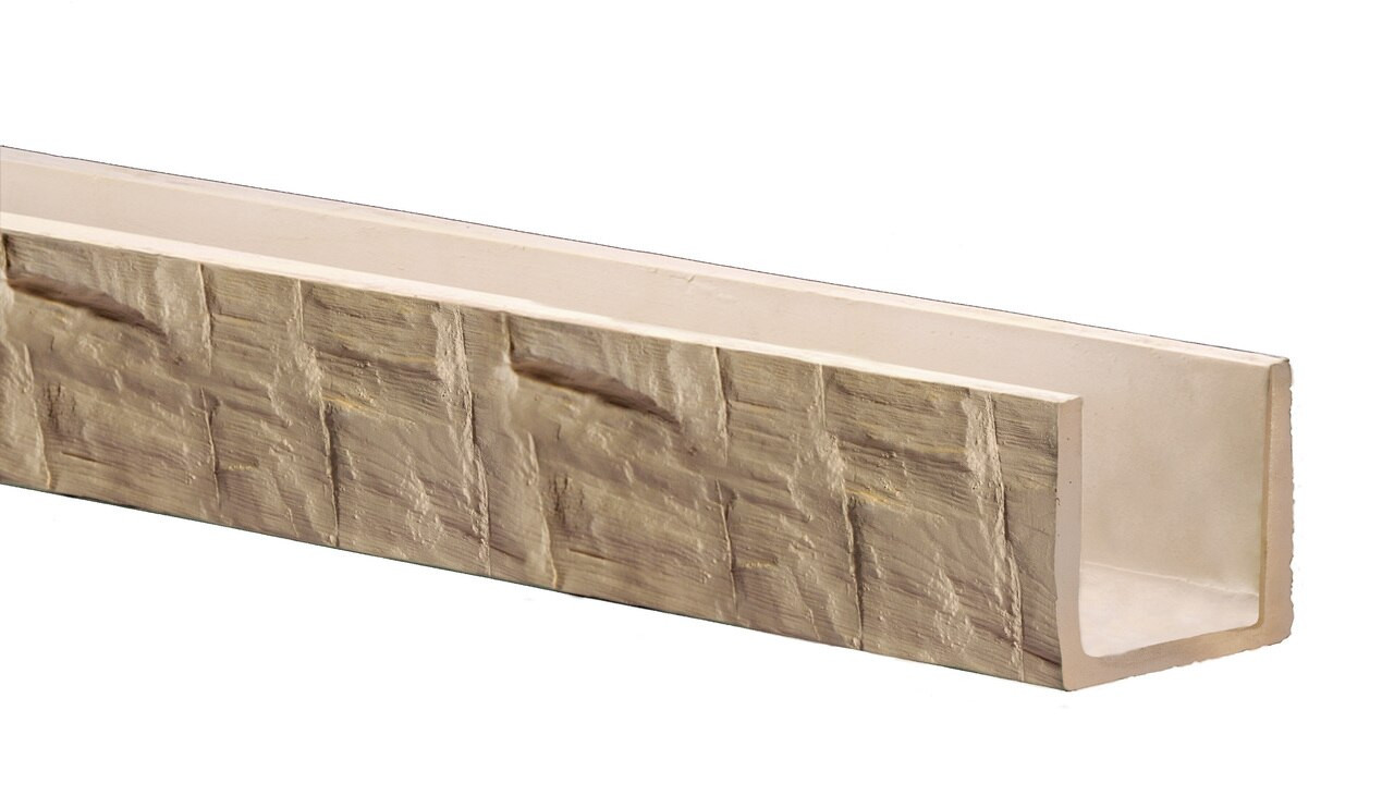 8 Inch W x 10 Inch Hand Hewn Elm Beam 8 Inch x 10 Inch x 288 Inch