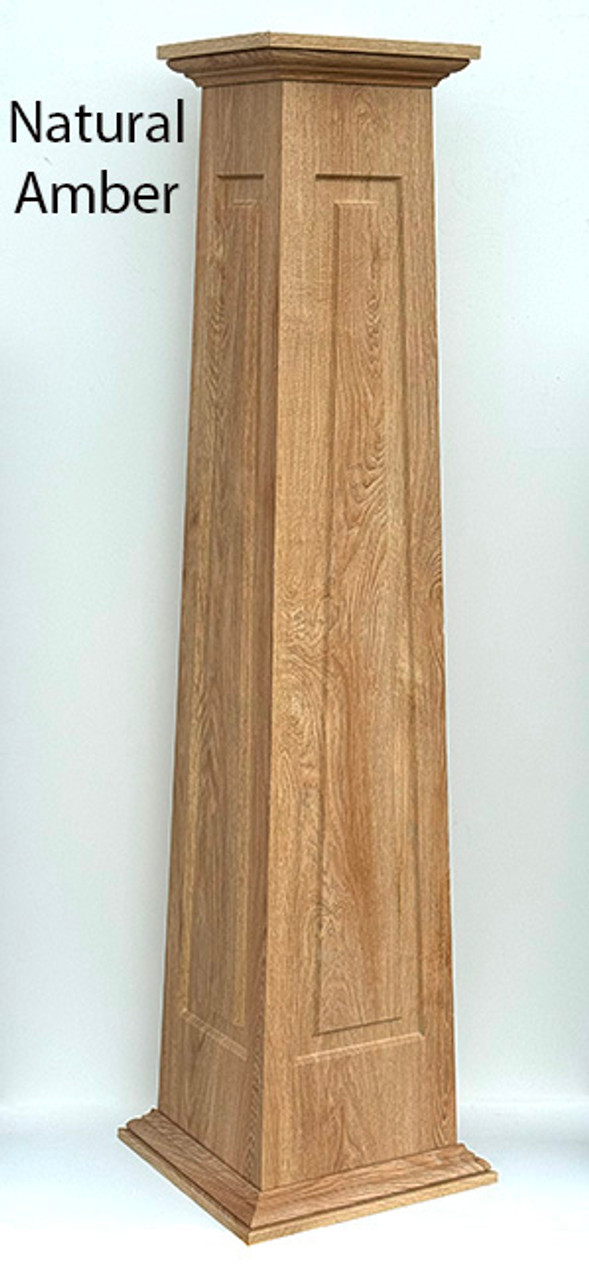 Tapered Raised Panel Column Wrap