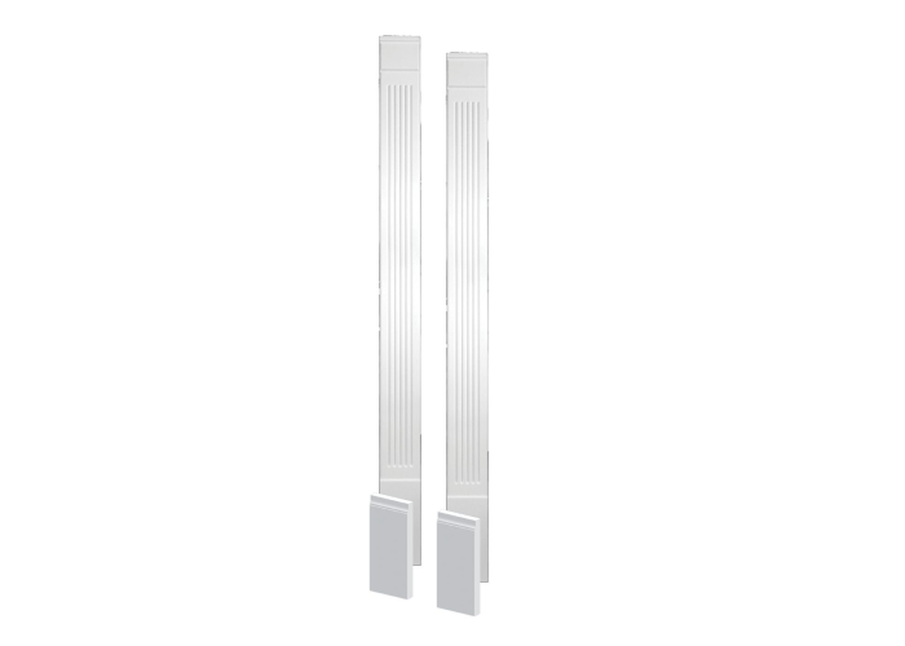 Two-Piece Adjustable Fluted Narrow Pilaster PIL5X120E