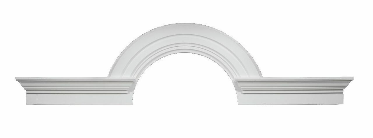 Half-Round Arch with Flankers - 10M Decorative AR36X10MFL108