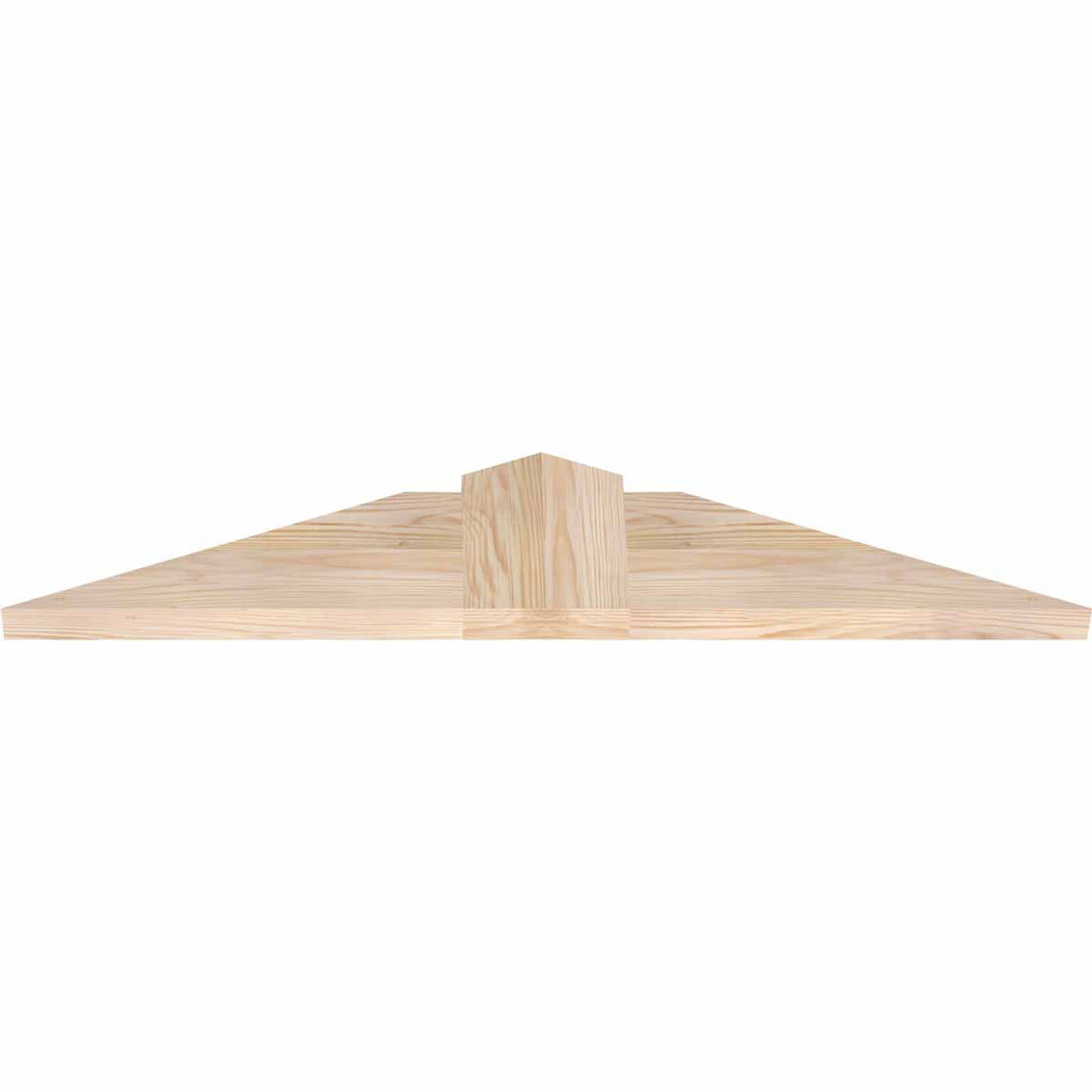 5/12 Pitch Portland Smooth Gable Bracket, PVC GBW036X07X0206POR00PVC