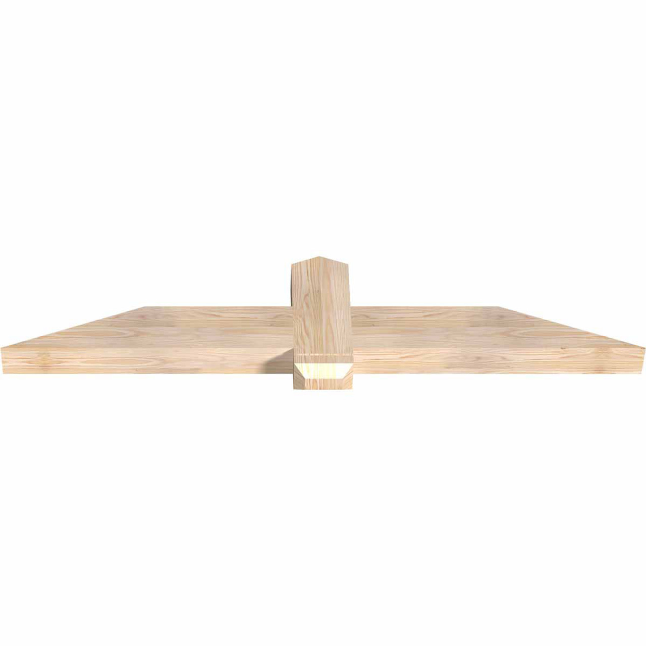 5/12 Pitch Eugene Smooth Gable Bracket, PVC GBW060X12X0406EUG00PVC