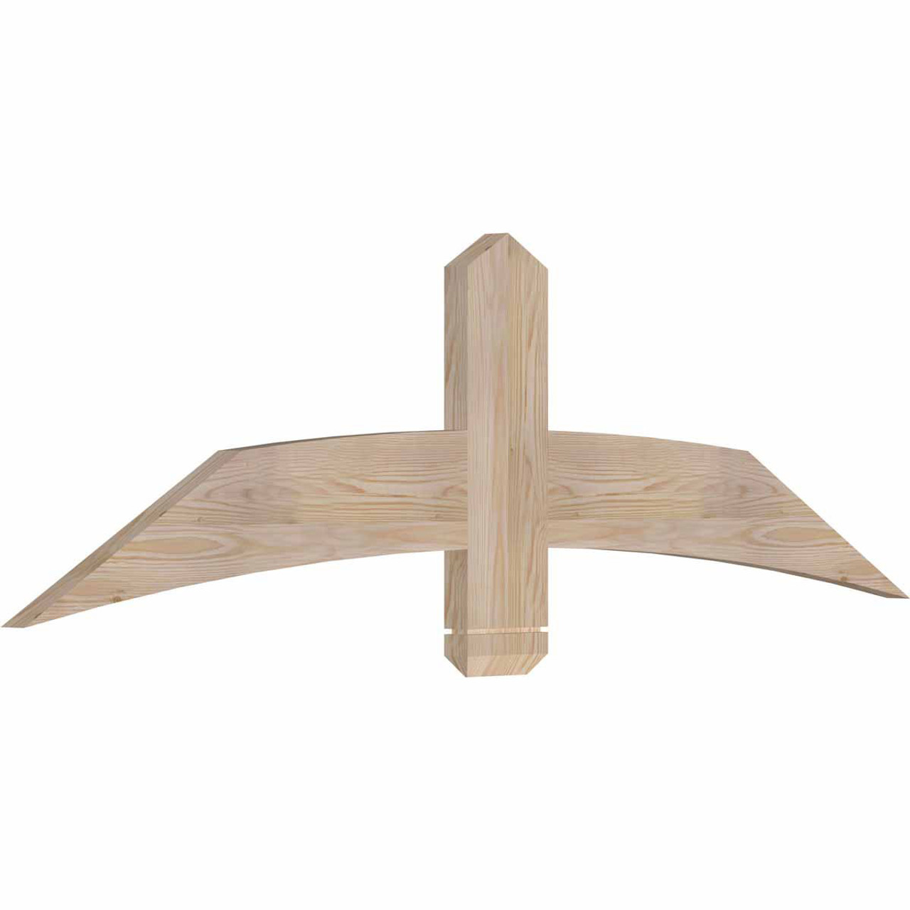 7/12 Pitch Bellingham Smooth Gable Bracket, PVC GBW060X17X0206BEL00PVC