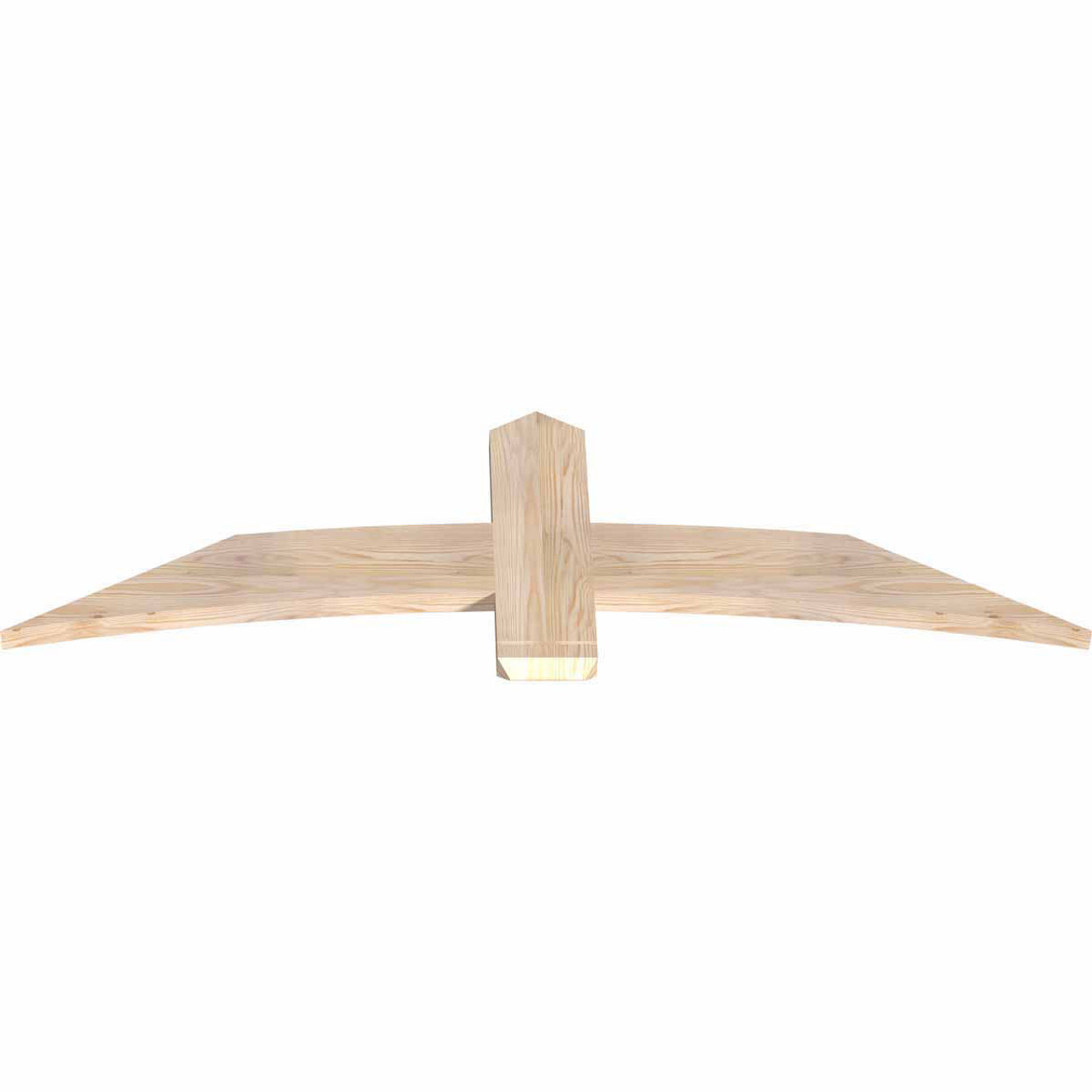 7/12 Pitch Bellingham Smooth Gable Bracket, PVC GBW060X17X0206BEL00PVC