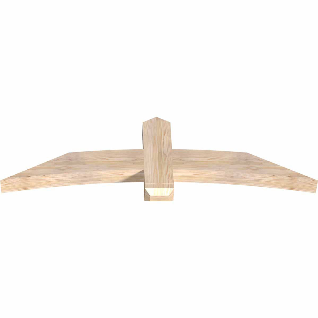 7/12 Pitch Bellingham Smooth Gable Bracket, PVC GBW060X17X0406BEL00PVC