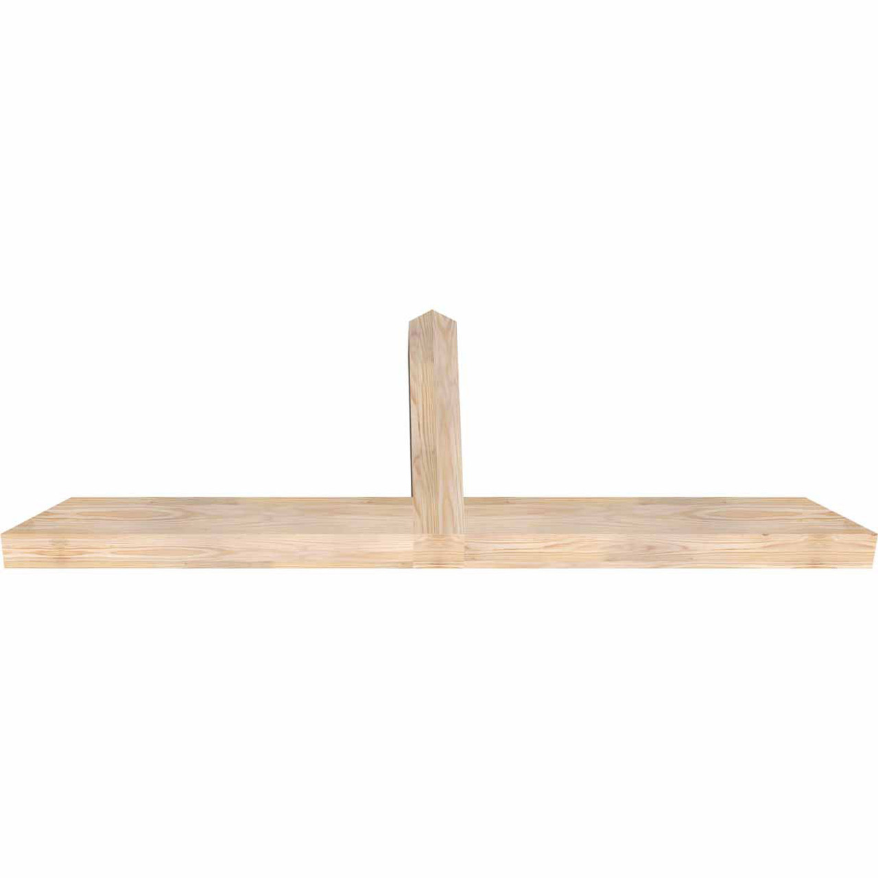 9/12 Pitch Portland Smooth Gable Bracket, PVC GBW060X22X0404POR00PVC