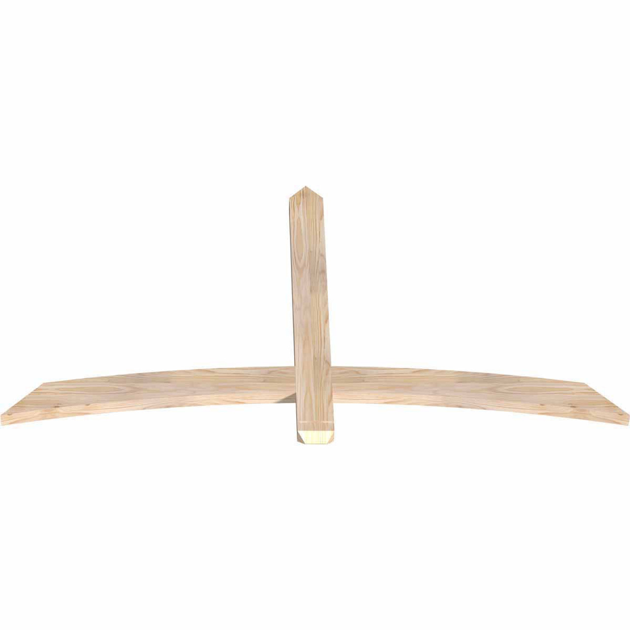 13/12 Pitch Bellingham Smooth Gable Bracket, PVC GBW060X32X0204BEL00PVC