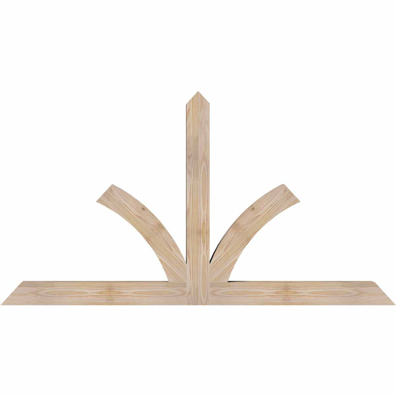 13/12 Pitch Richland Smooth Gable Bracket, PVC GBW060X32X0404RIC00PVC