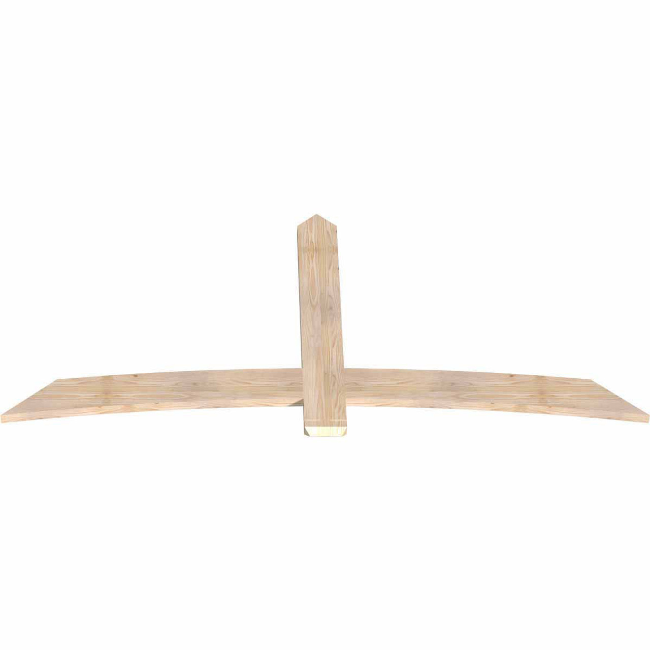 11/12 Pitch Bellingham Smooth Gable Bracket, PVC GBW084X38X0206BEL00PVC